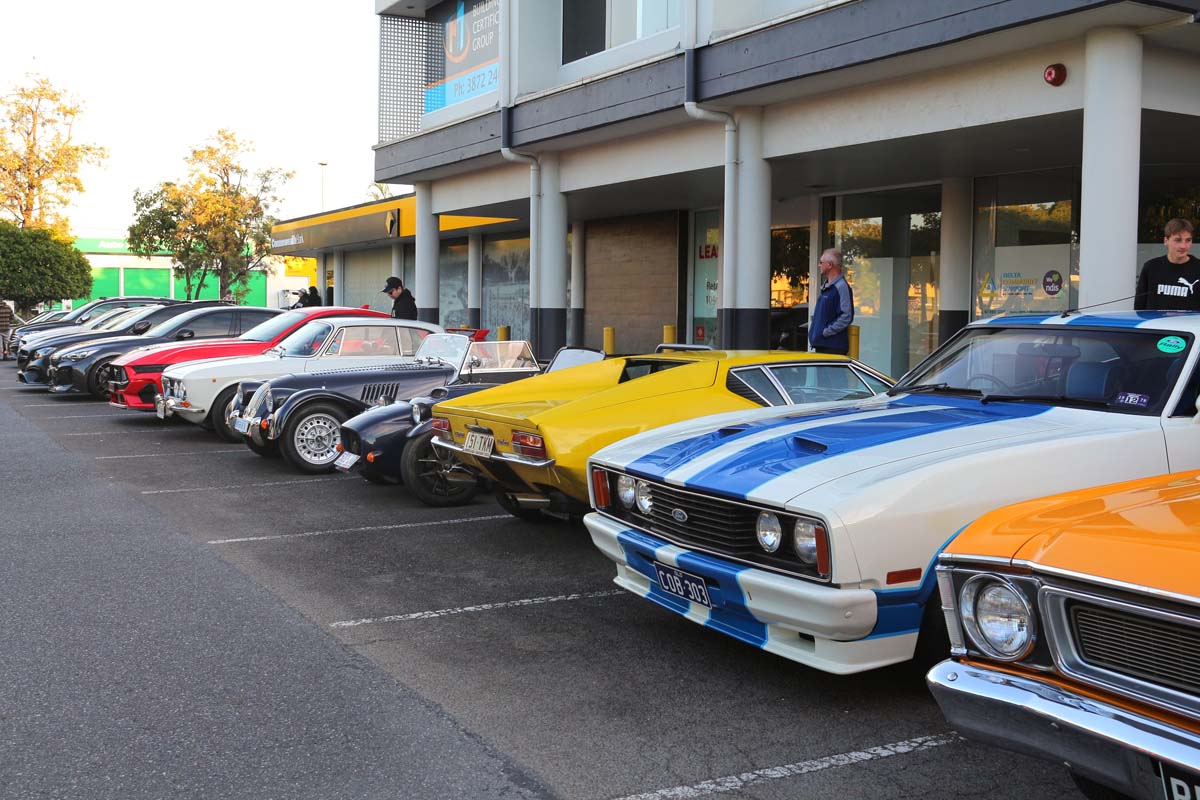 Horses, Bulls, Snakes and Cats at JUST CARS & COFFEE Brisbane