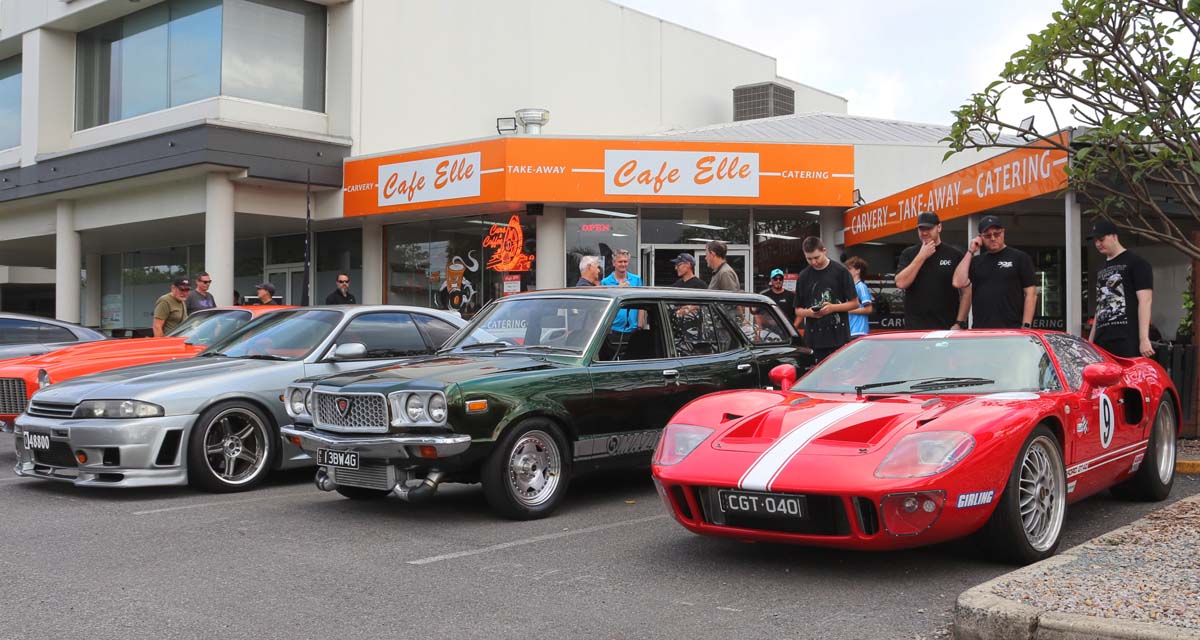 Surprises galore at JUST CARS & COFFEE Brisbane