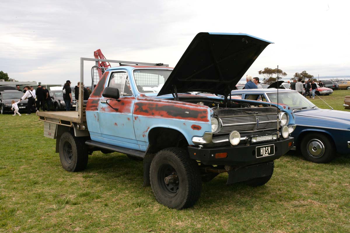 Geelong All Holden Day highlight – HD cab chassis 4x4