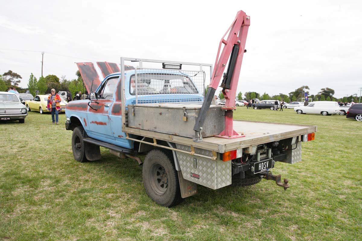 Geelong All Holden Day highlight – HD cab chassis 4x4