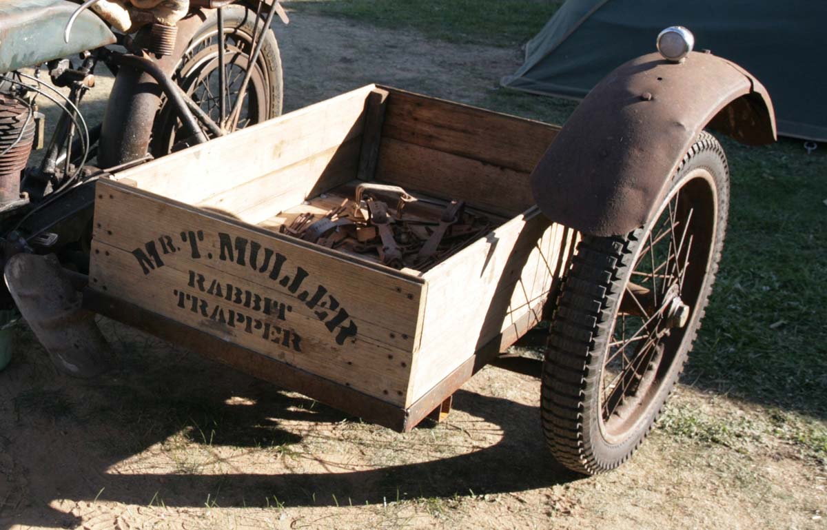 48th ABR Highlight – 1926 Triumph Model P outfit