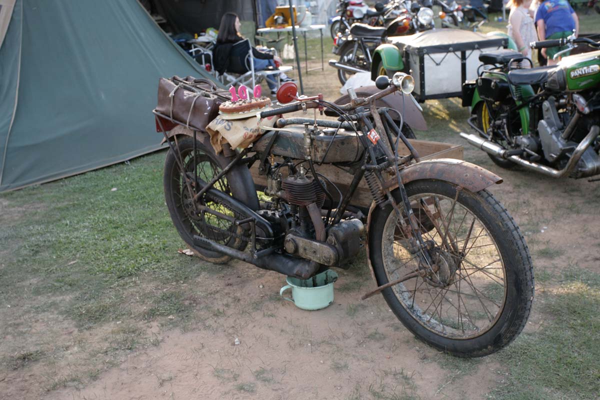 48th ABR Highlight – 1926 Triumph Model P outfit
