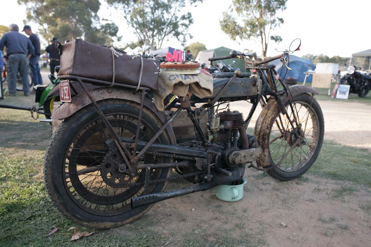 48th ABR Highlight – 1926 Triumph Model P outfit