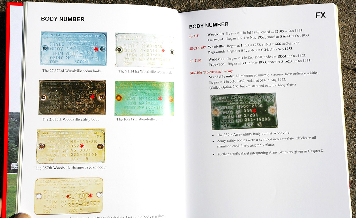 BOOK REVIEW – Holden FX and FJ Handbook