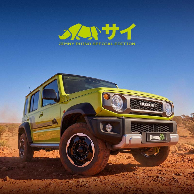 Suzuki Jimny ‘Rhino’ arrives