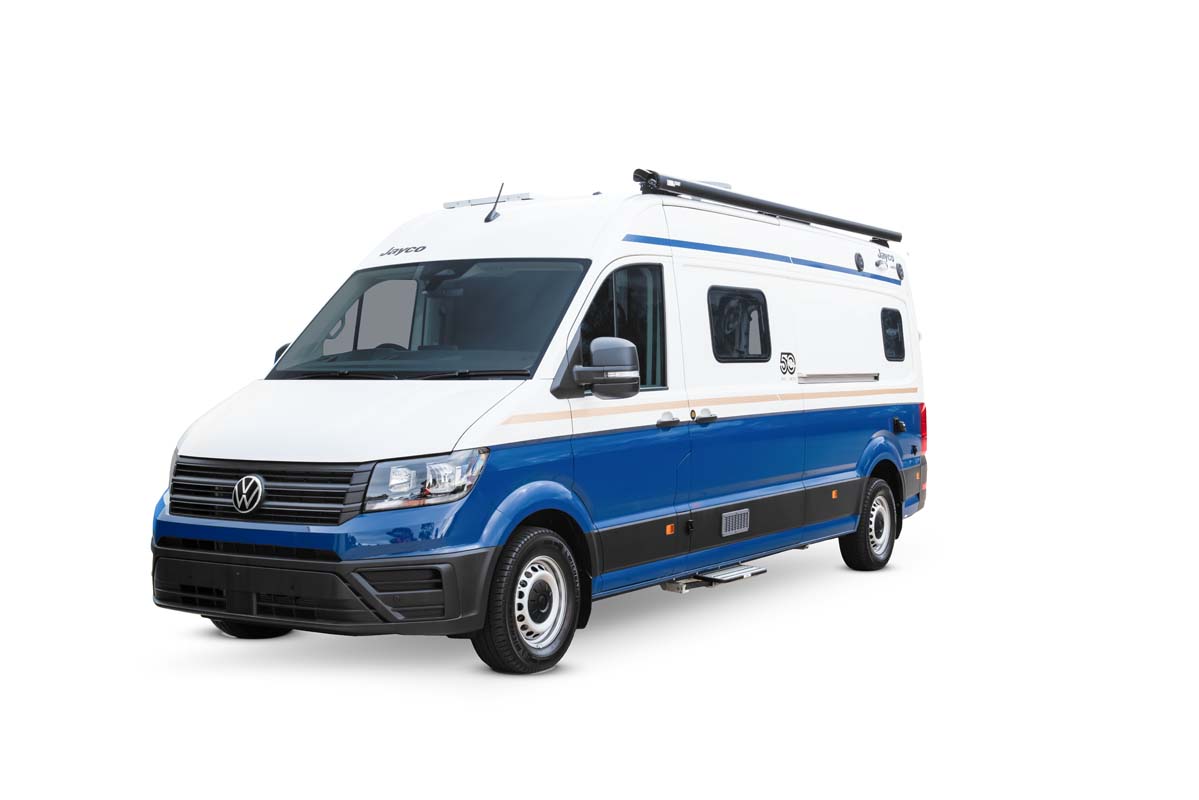 Jayco unveils 50th Anniversary JRV-X campervan
