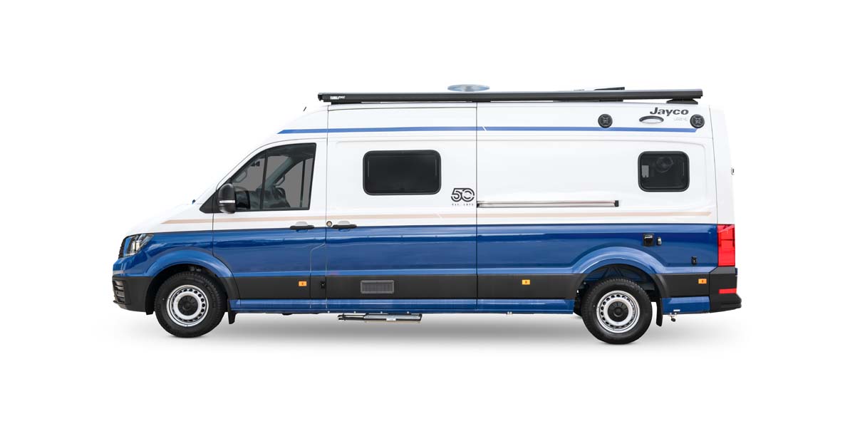 Jayco unveils 50th Anniversary JRV-X campervan