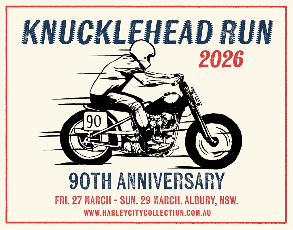 90th Anniversary Harley-Davidson Knucklehead Run.