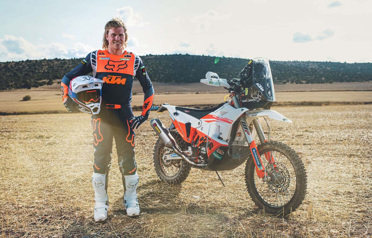 Sanders joins KTM Rally Team
