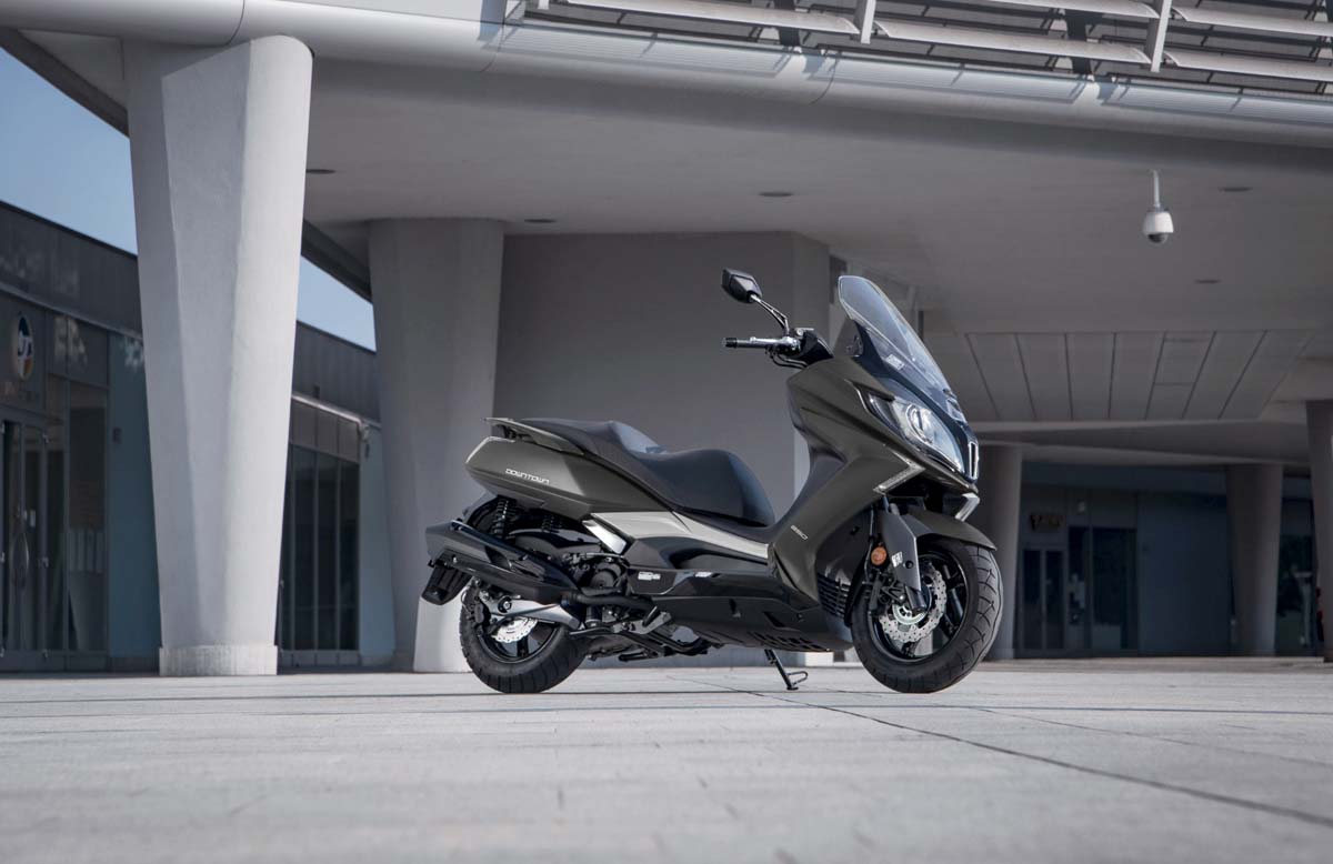 Kymco updates Downtown 350i TCS