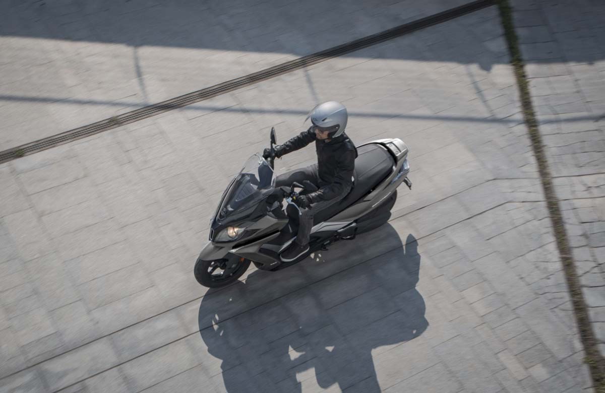Kymco updates Downtown 350i TCS