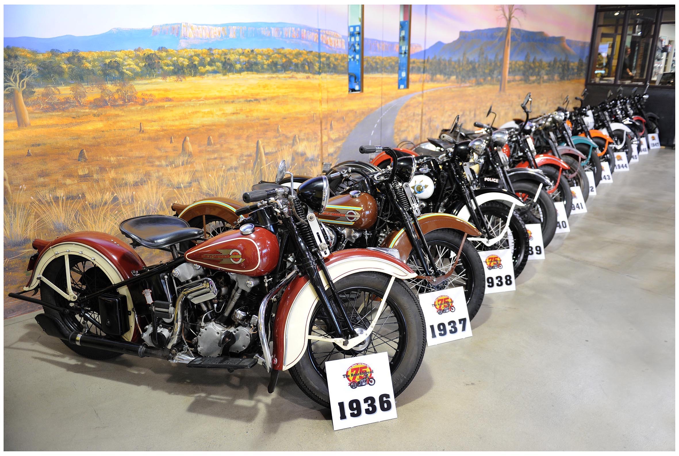 Harley-Davidson Knucklehead celebration this March