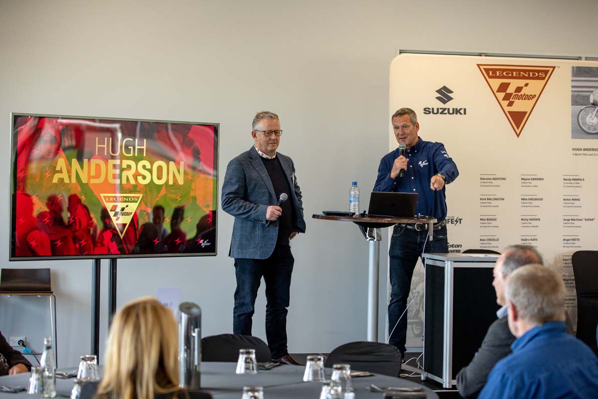 Hugh Anderson inducted as MotoGP Legend