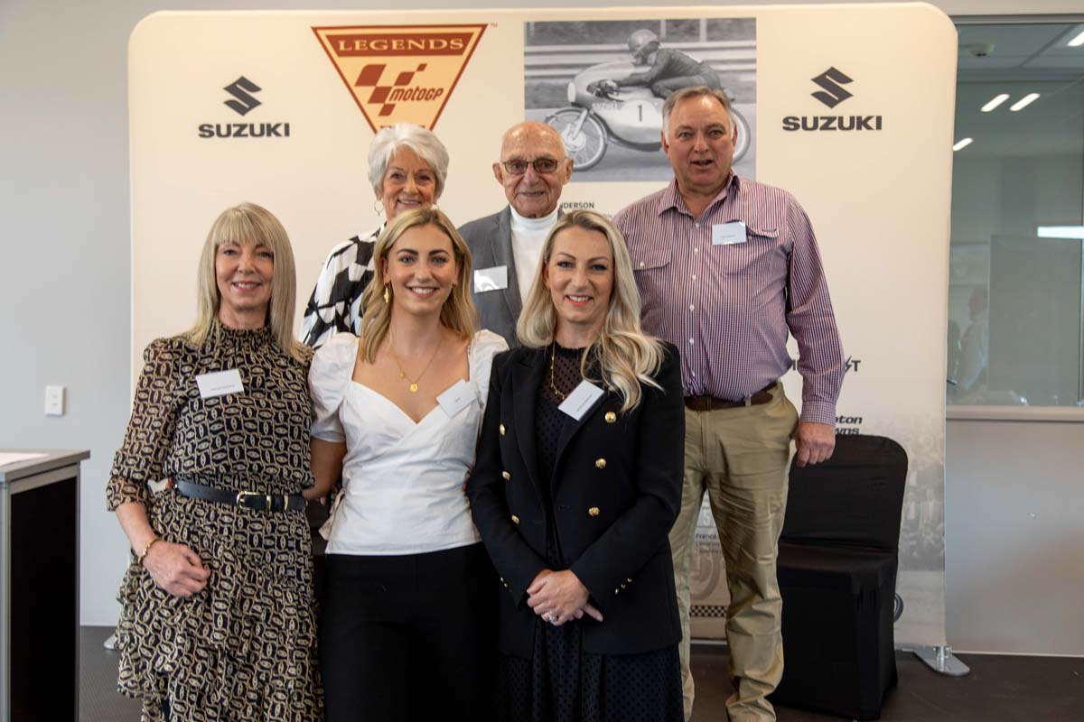 Hugh Anderson inducted as MotoGP Legend