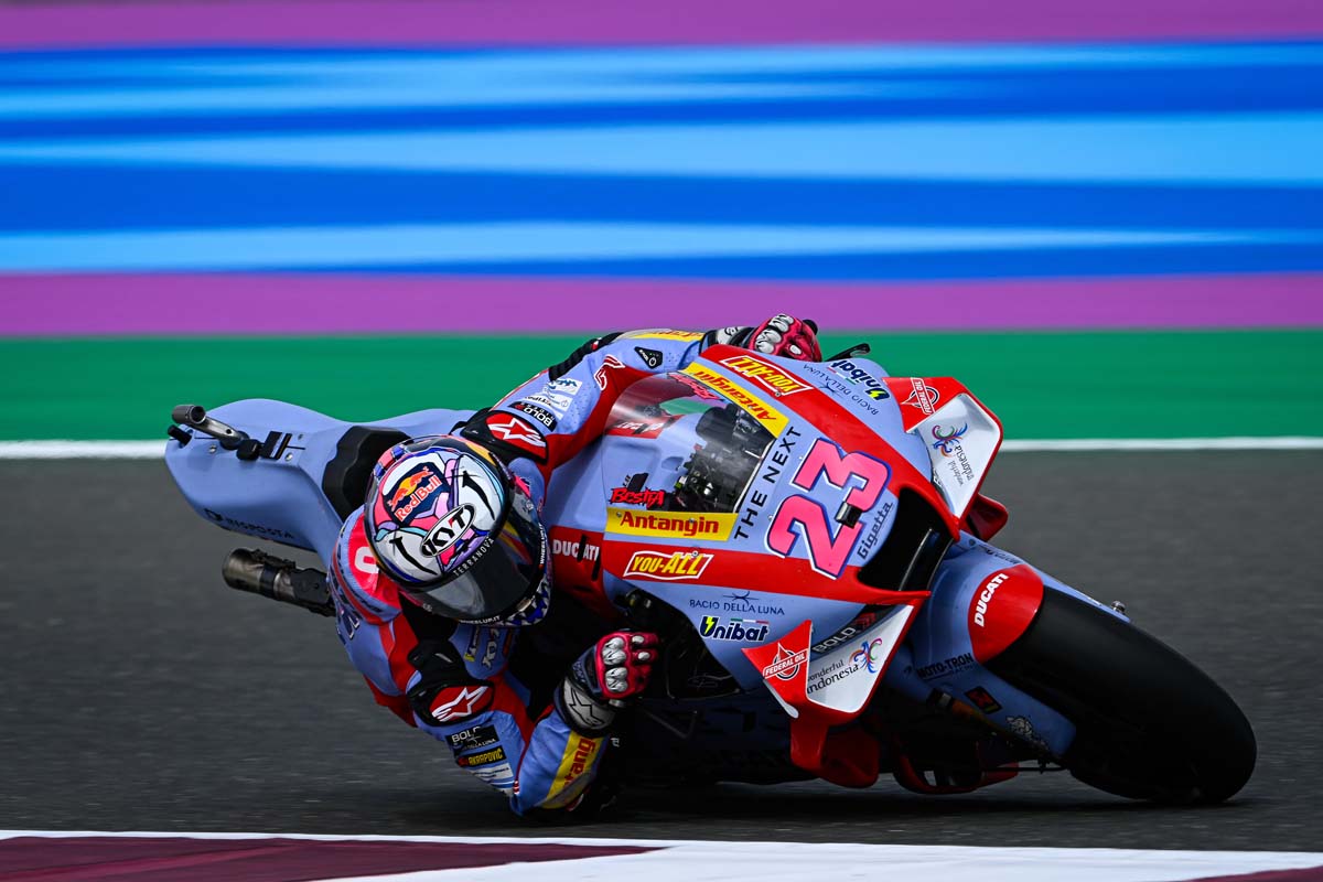 Gresini Racing take breakthrough MotoGP win