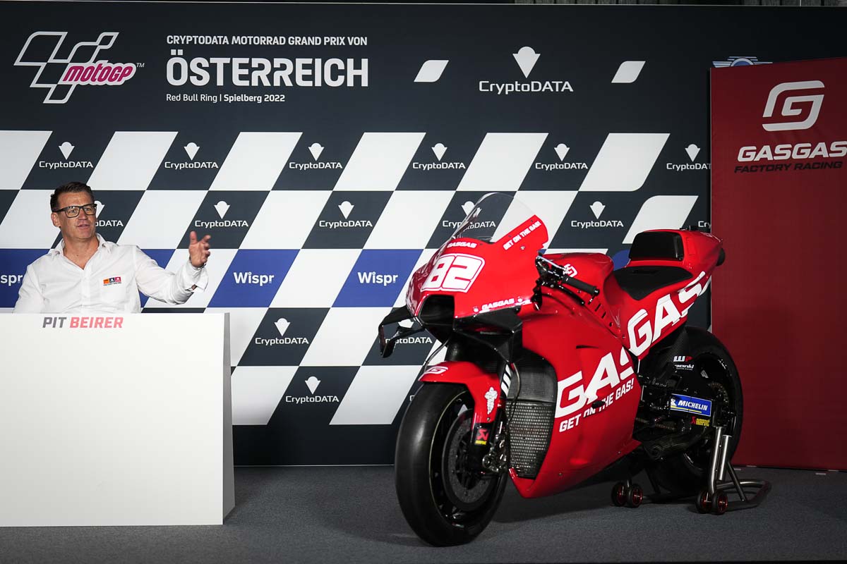 GasGas to enter MotoGP in 2023