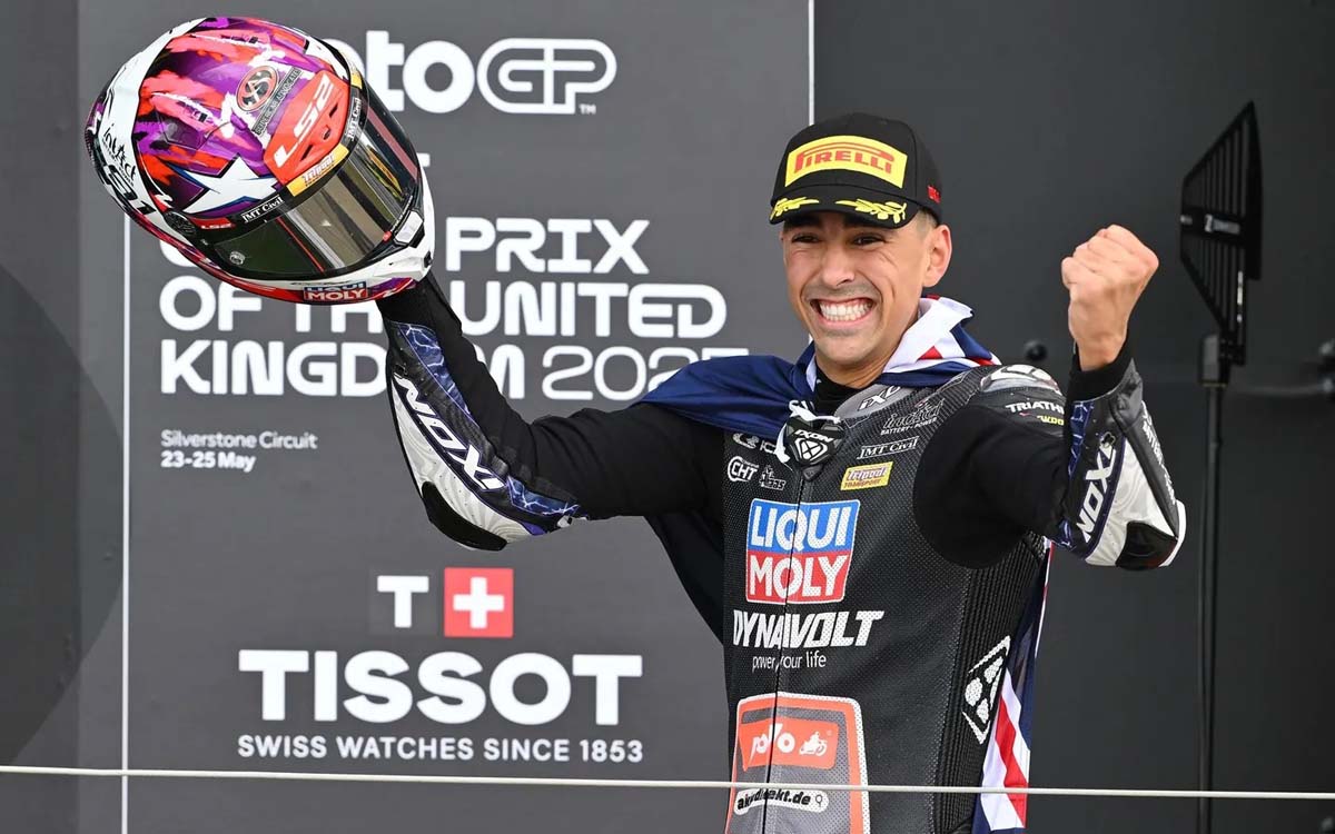 Senna Agius takes first win in Moto2