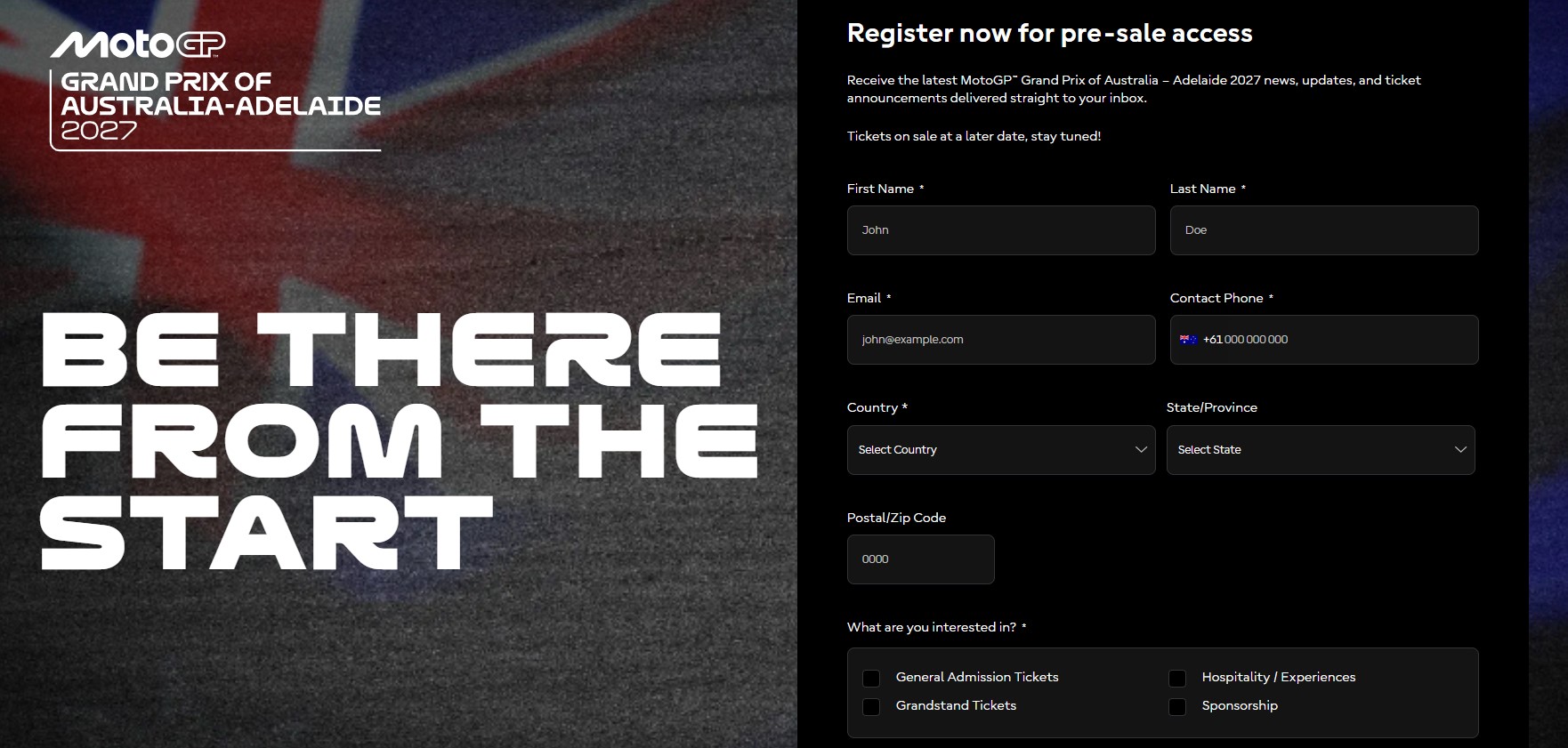 Expressions of Interest open for Adelaide MotoGP tickets