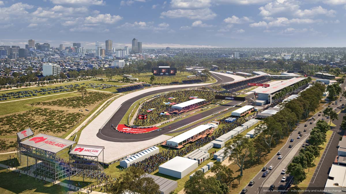 Adelaide MotoGP Street Circuit revealed