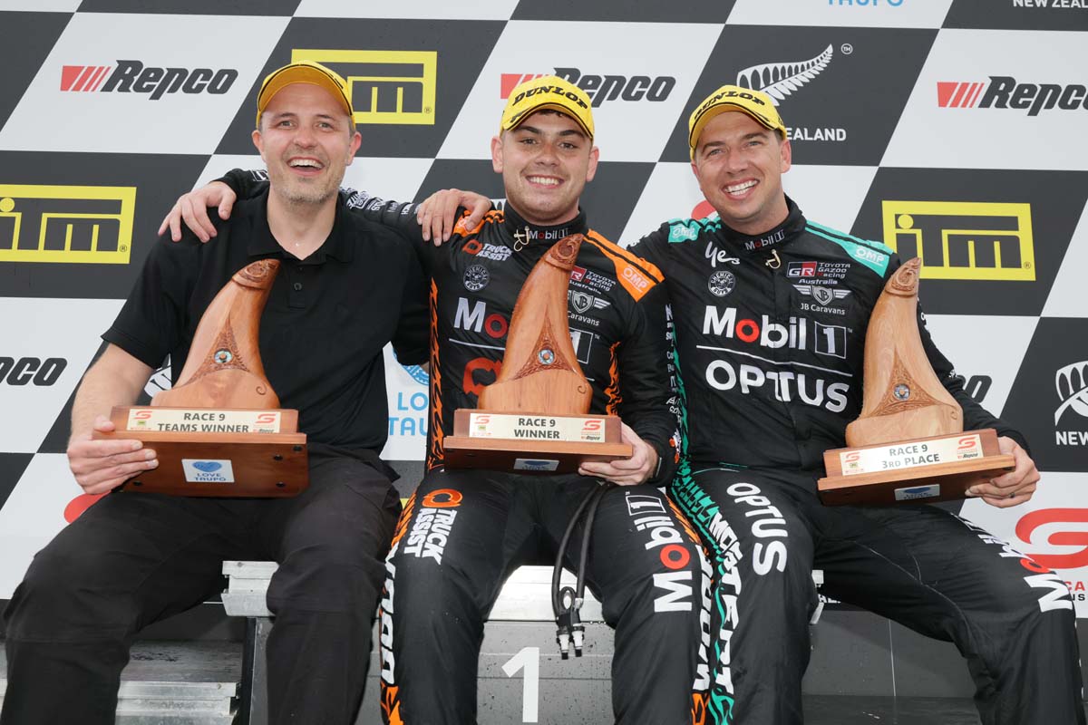 Toyota takes first win in Supercars