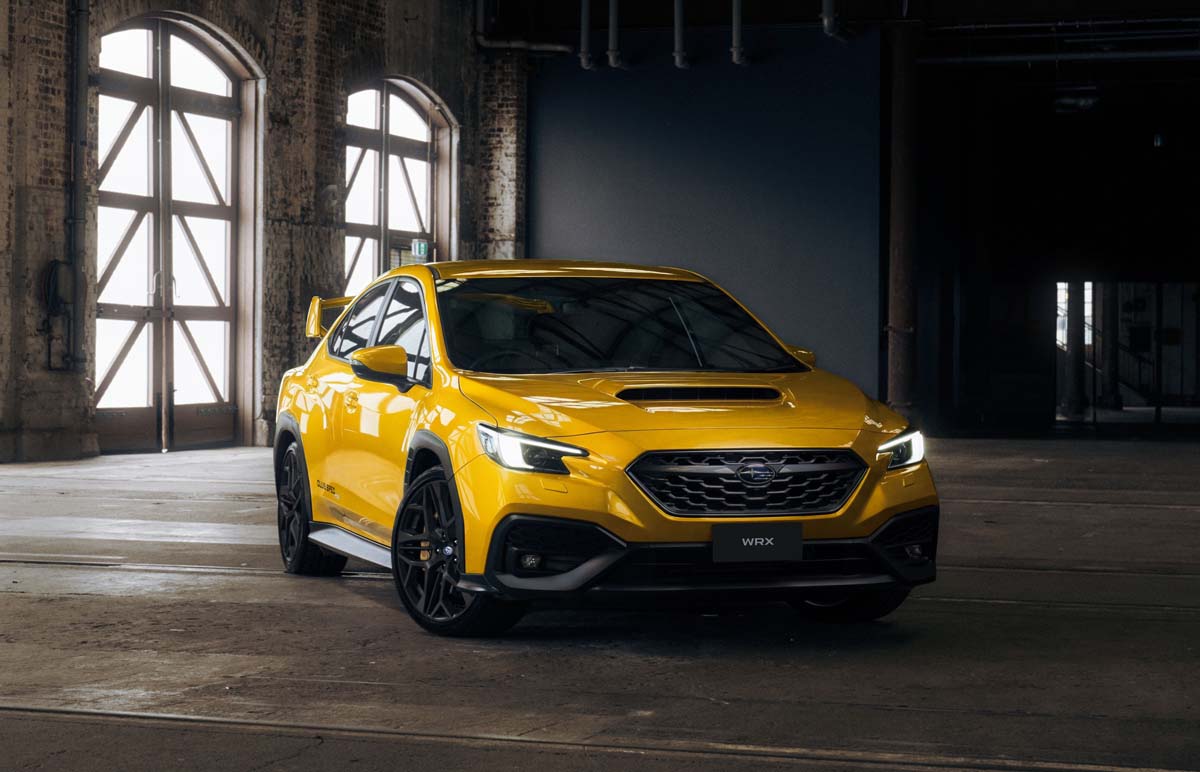 Subaru release WRX ‘Club Spec Evo’ limited-edition