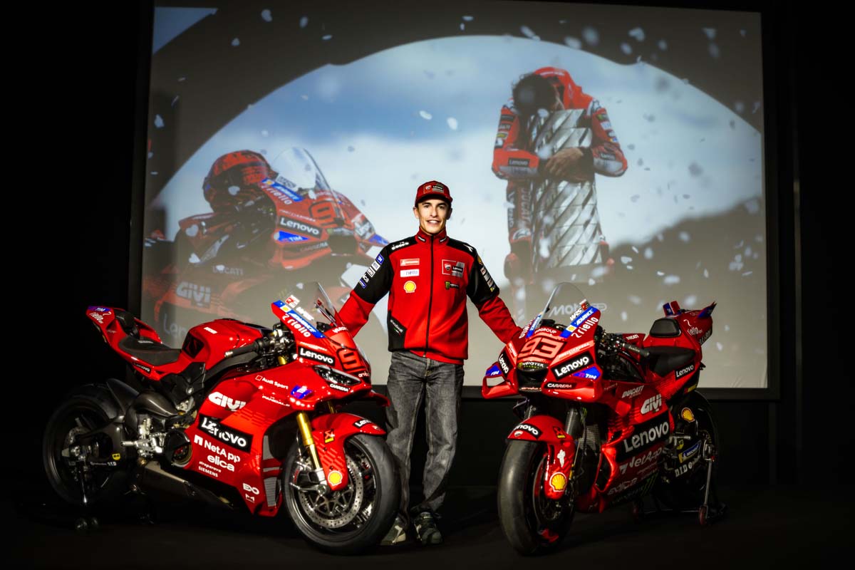Ducati reveals Marquez championship tribute Panigale V4