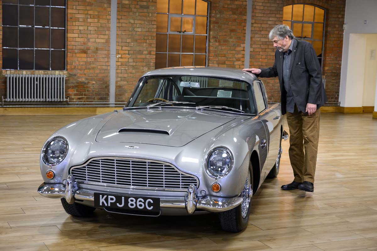 Aston Martin Works restore classic DB5