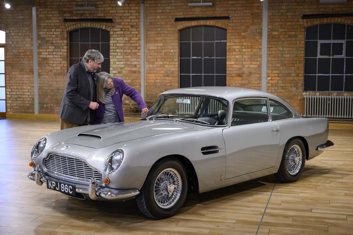 Aston Martin Works restore classic DB5