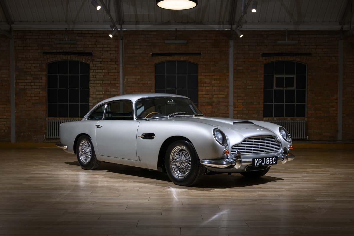 Aston Martin Works restore classic DB5