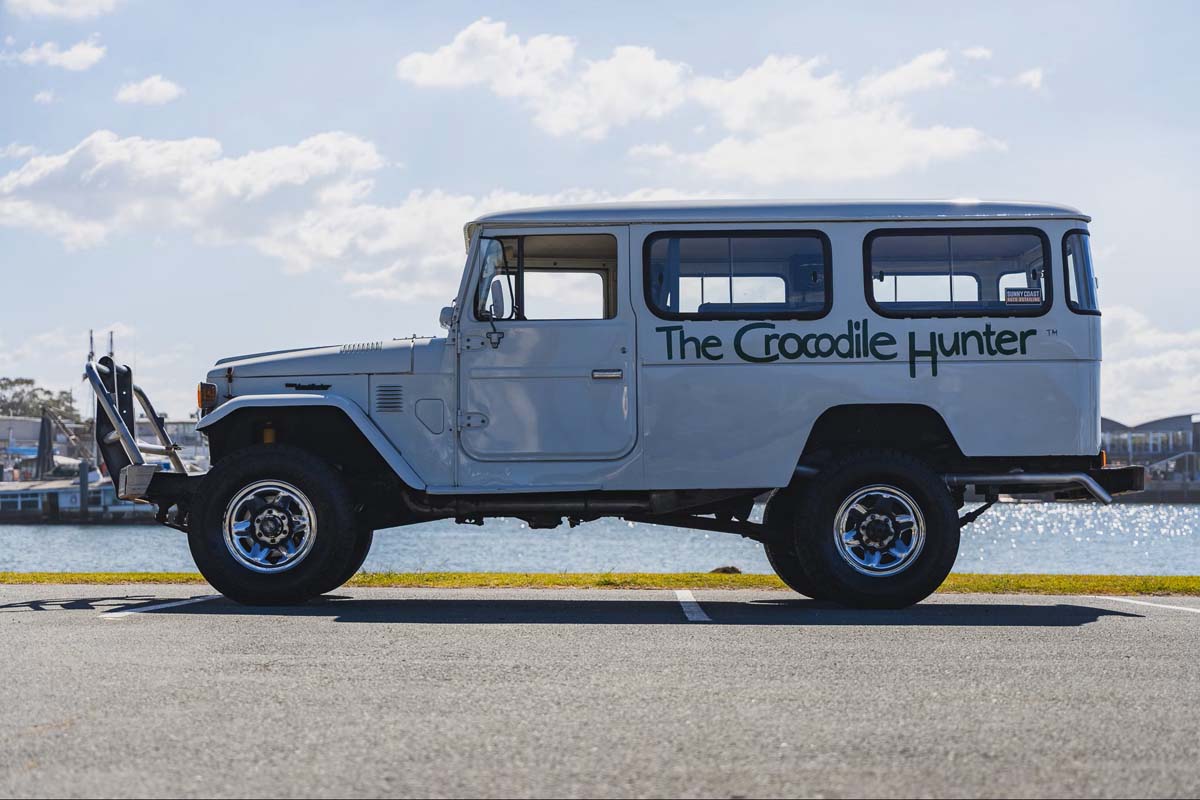 Steve Irwin’s LandCruiser goes to auction