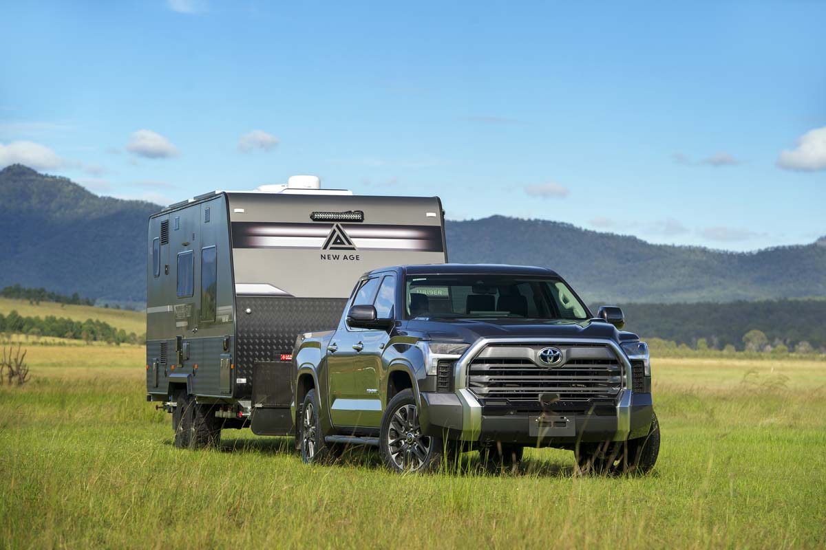 Toyota Tundra and New Age caravan to be won in 2025 NTI raffle