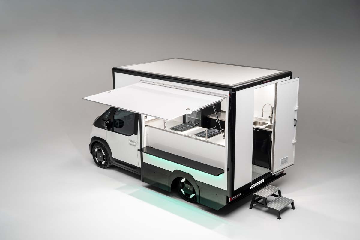 Kia unveils PV5 cab chassis