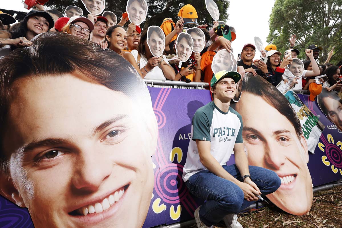 Oscar Piastri grandstand coming for 2026 Australian F1 GP
