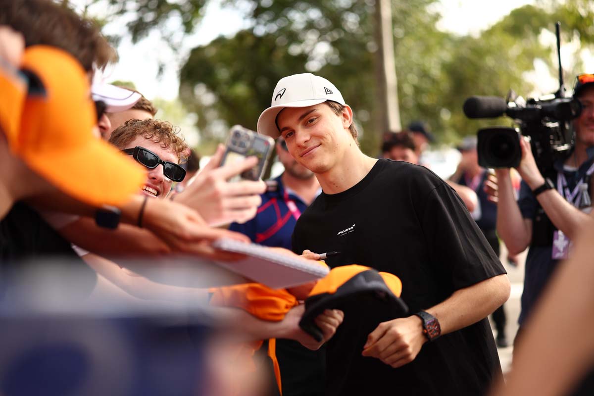 Oscar Piastri grandstand coming for 2026 Australian F1 GP