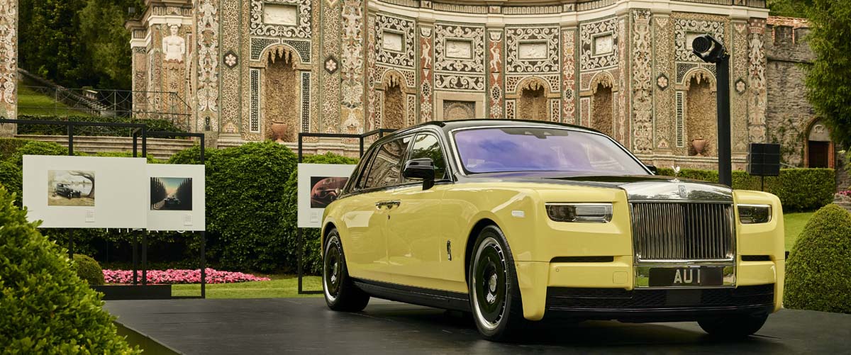 Rolls-Royce ‘Phantom Goldfinger’ makes public debut