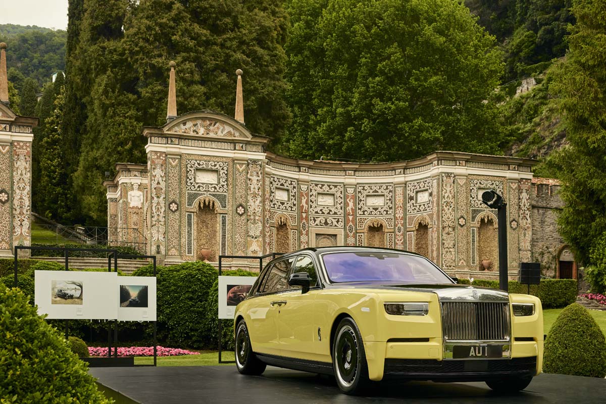 Rolls-Royce ‘Phantom Goldfinger’ makes public debut