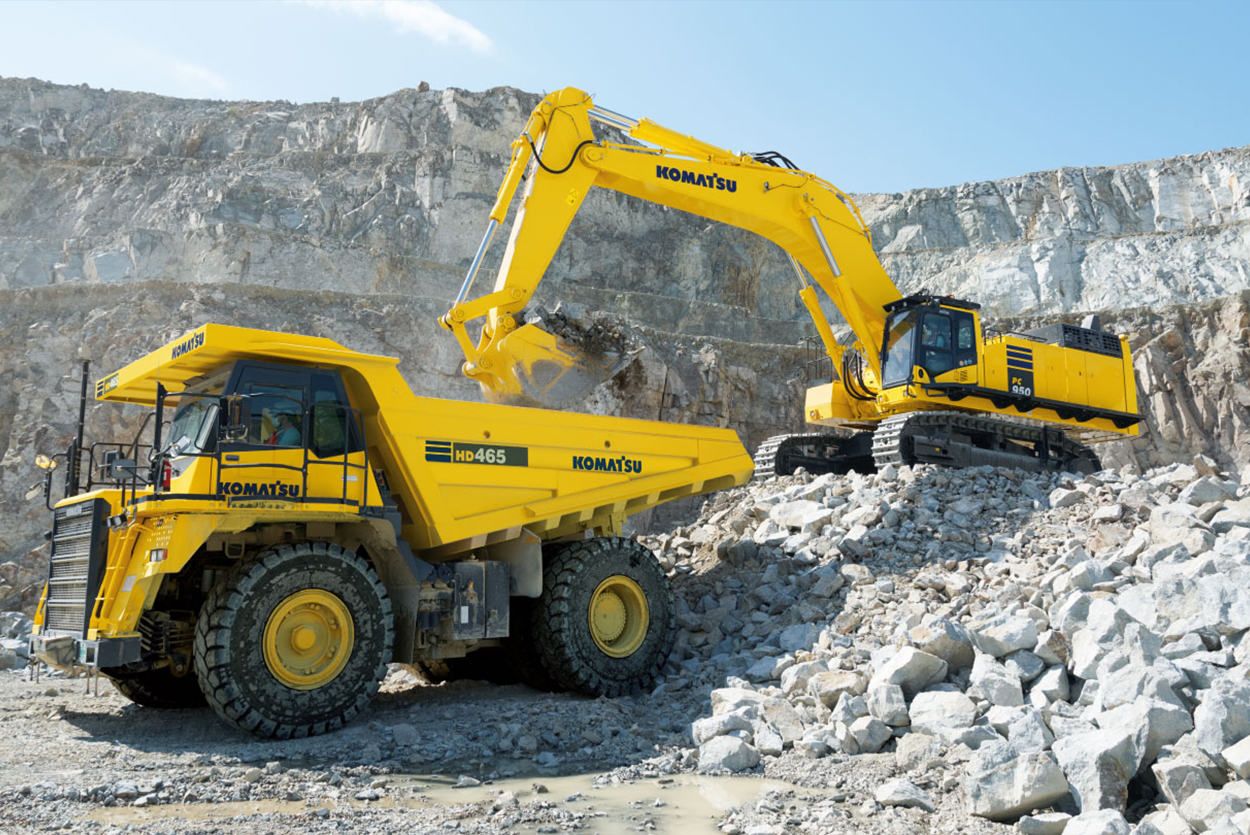 Komatsu PC950-11 excavator arrives in ANZ