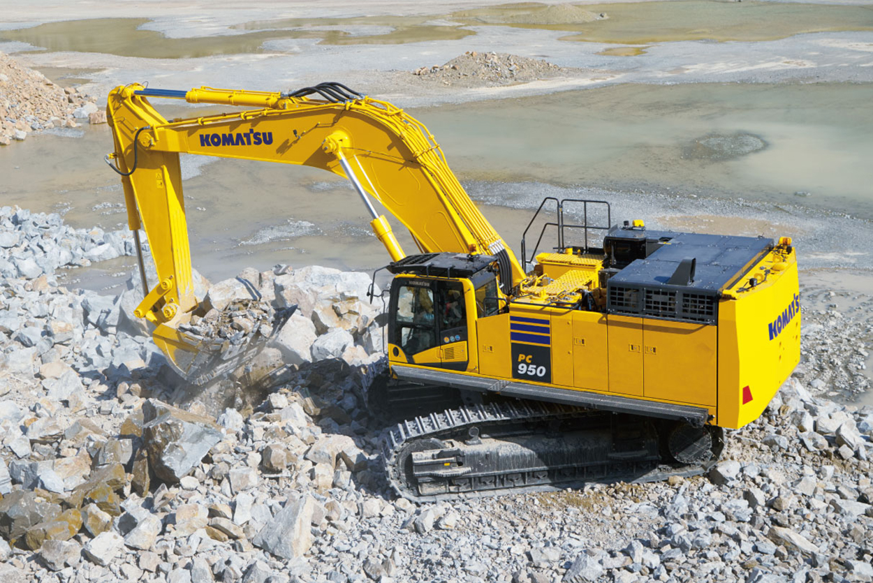 Komatsu PC950-11 excavator arrives in ANZ