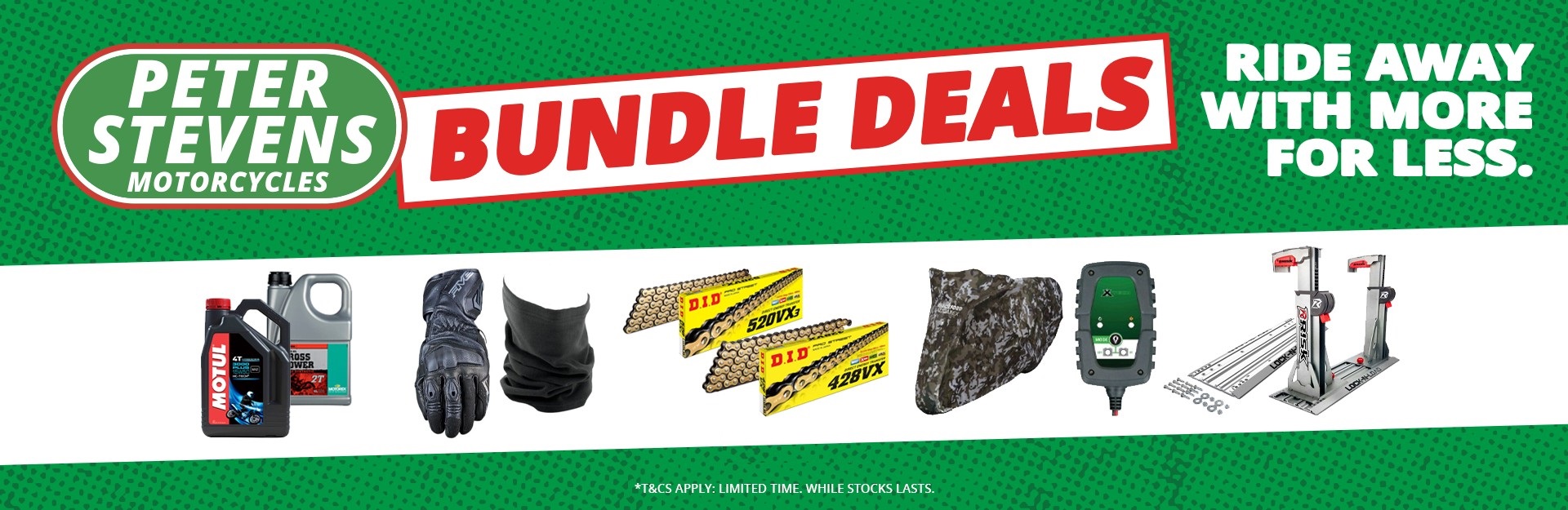 Spring Savings now available at Peter Stevens