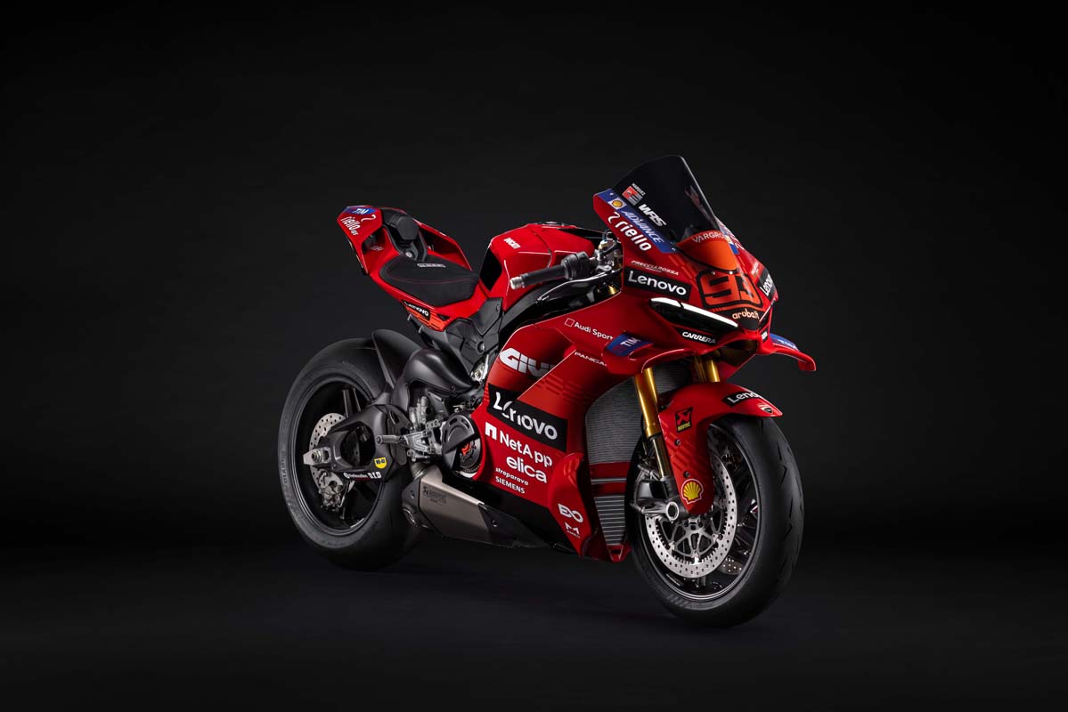 Ducati reveals Marquez championship tribute Panigale V4