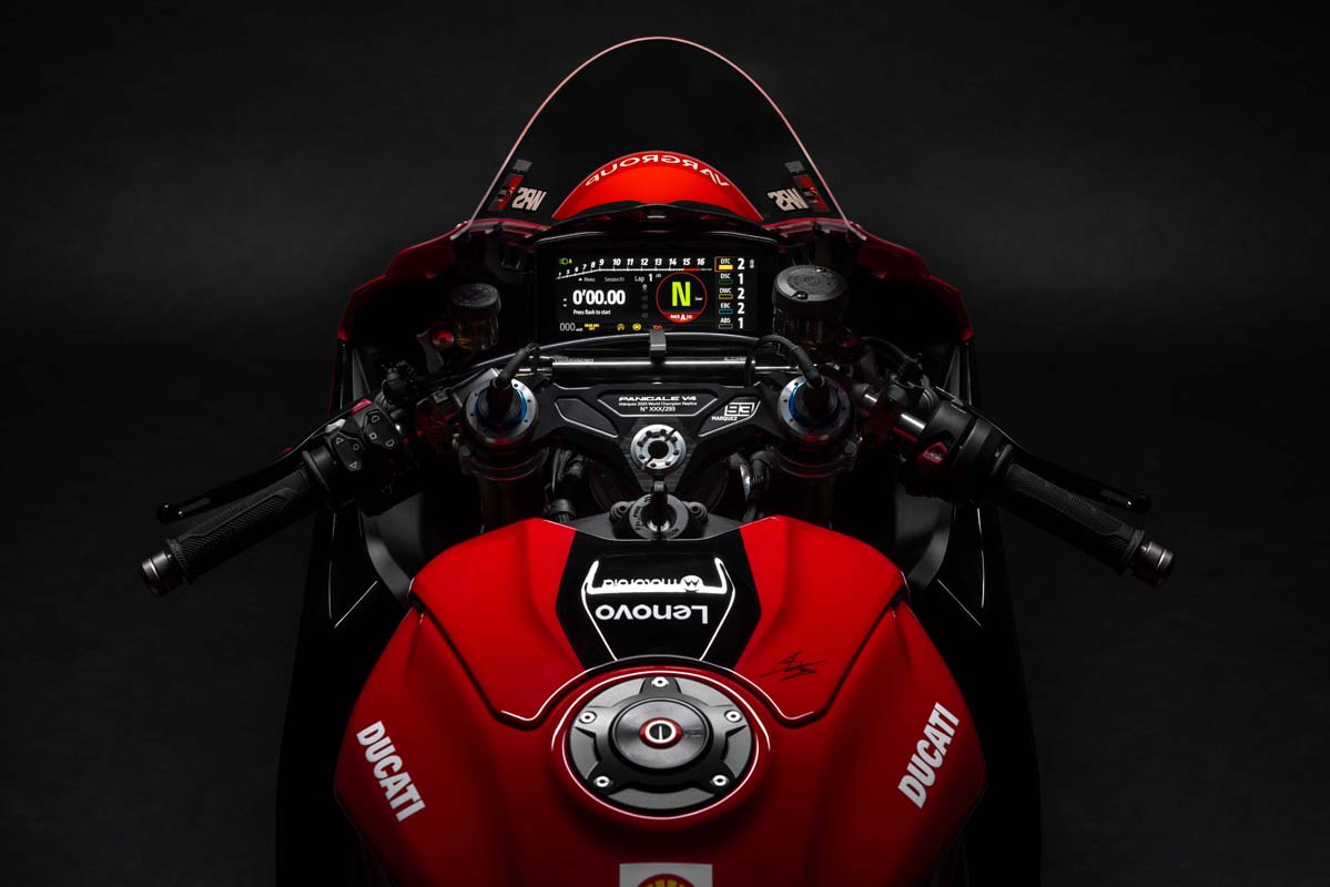 Ducati reveals Marquez championship tribute Panigale V4