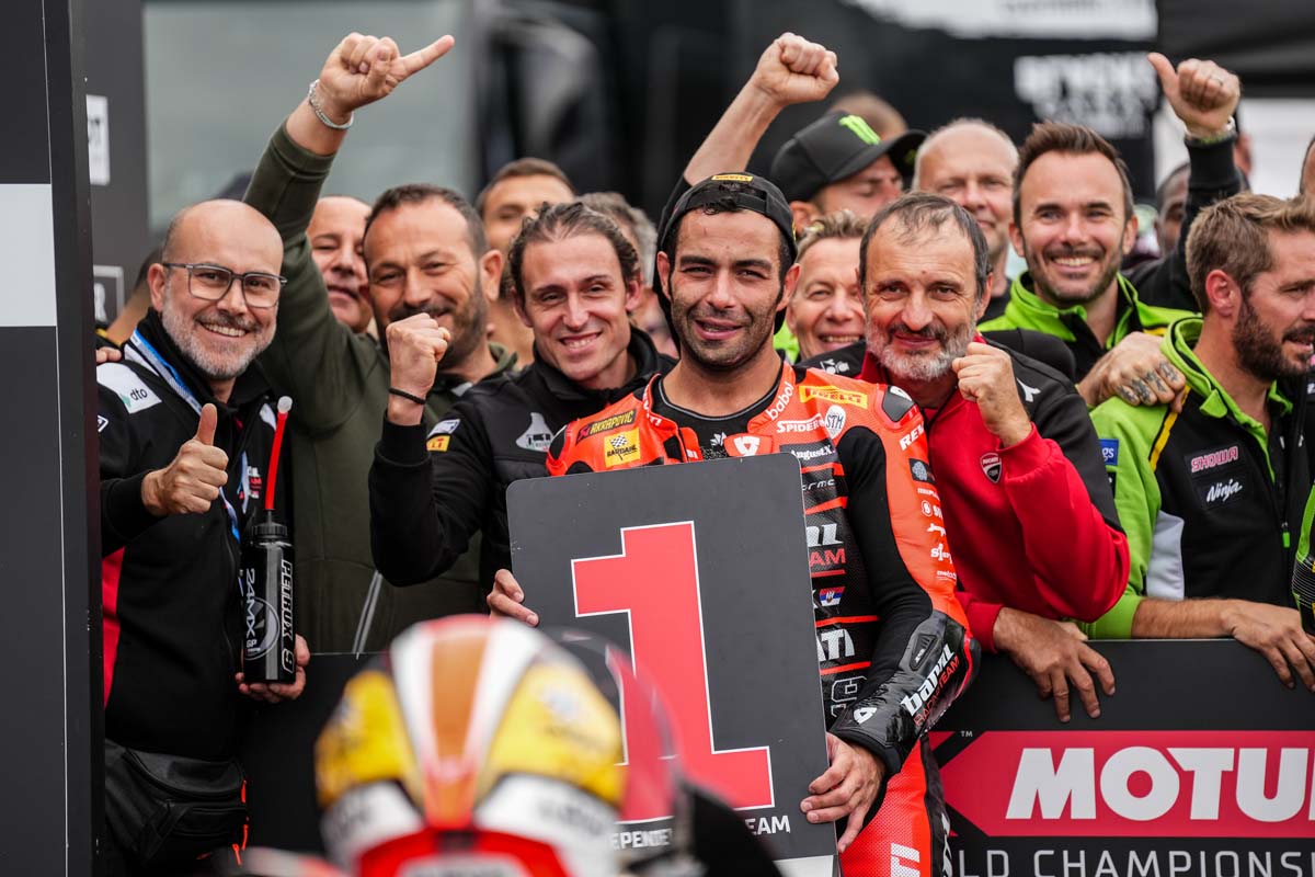 Danilo Petrucci signs with BMW WorldSBK team