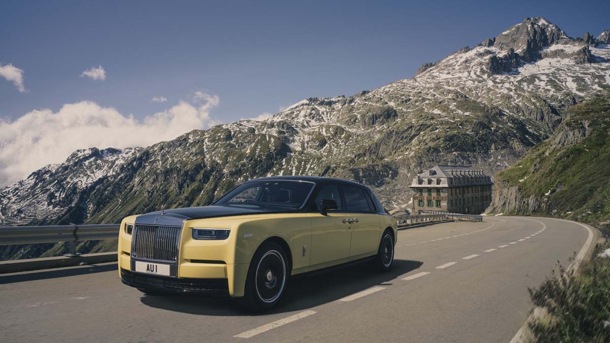 Rolls-Royce ‘Phantom Goldfinger’ makes public debut