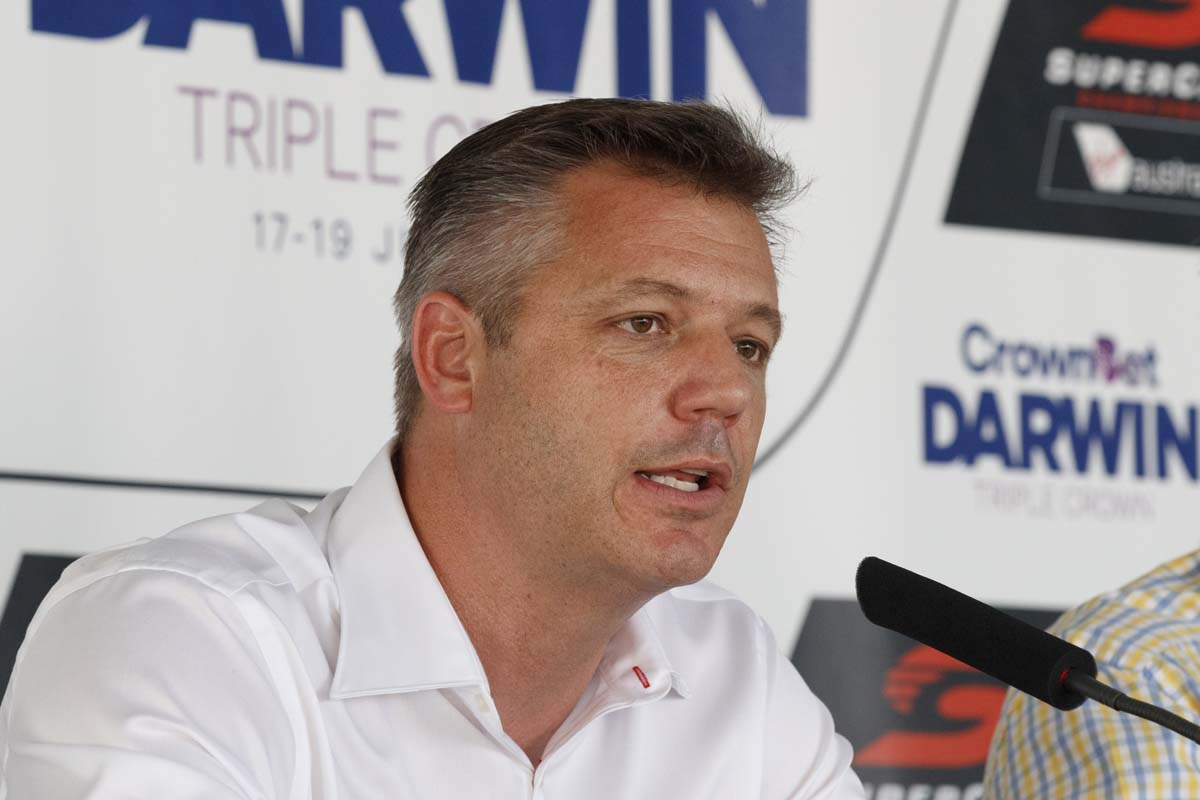 Warburton departs Supercars CEO role