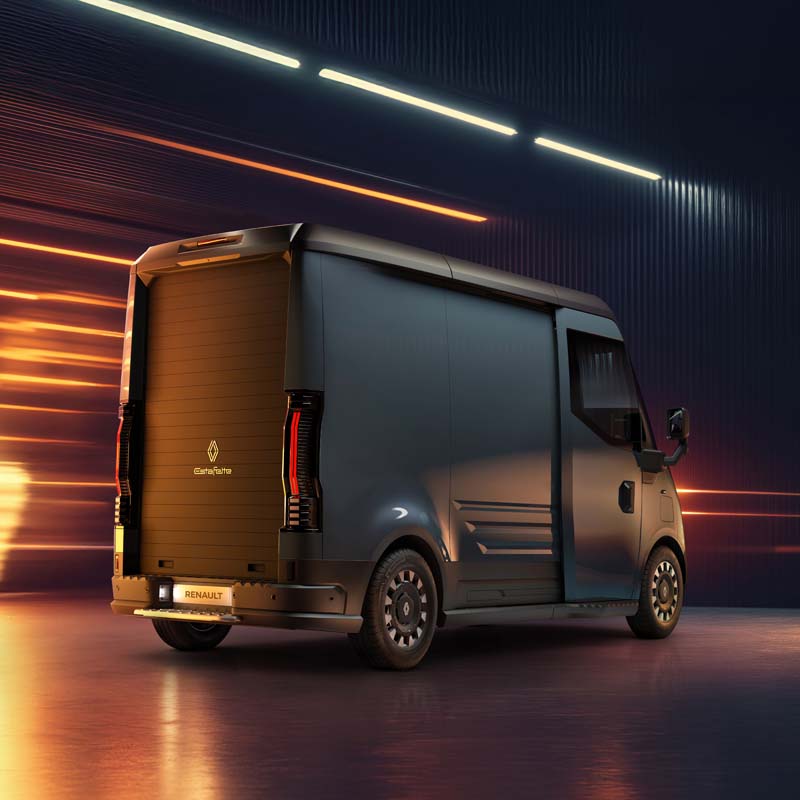 Renault previews next-generation electric vans