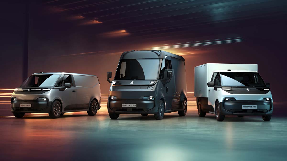 Renault previews next-generation electric vans