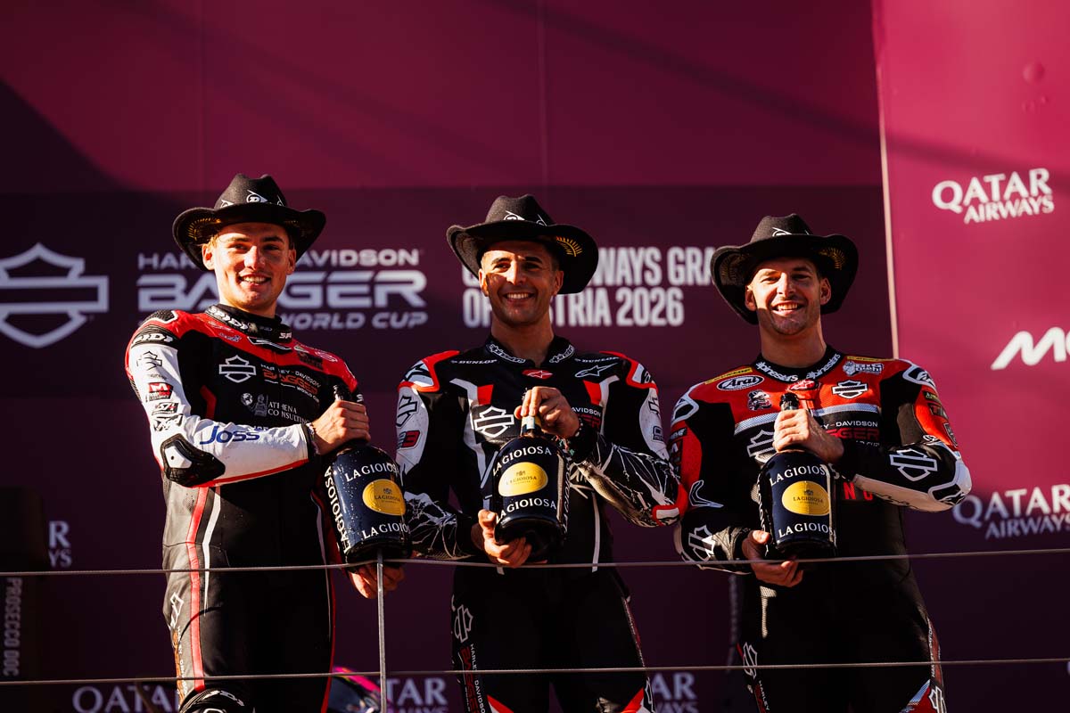 Archie McDonald wins FIM Bagger World Cup