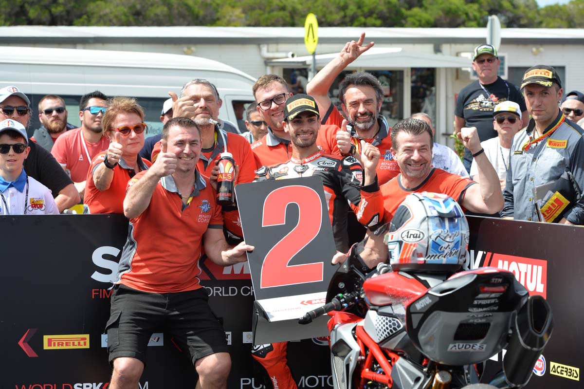 MV Agusta stripped of results from Australian World Supersport round