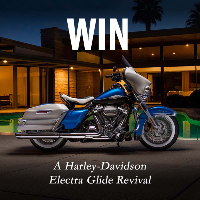 Win a Harley-Davidson Electra Glide Revival