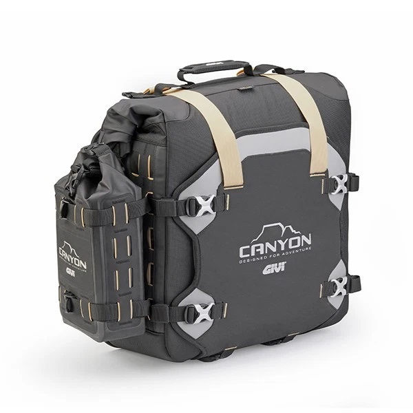 GIVI GRT Canyon soft panniers – versatile, functional and virtually indestructible!